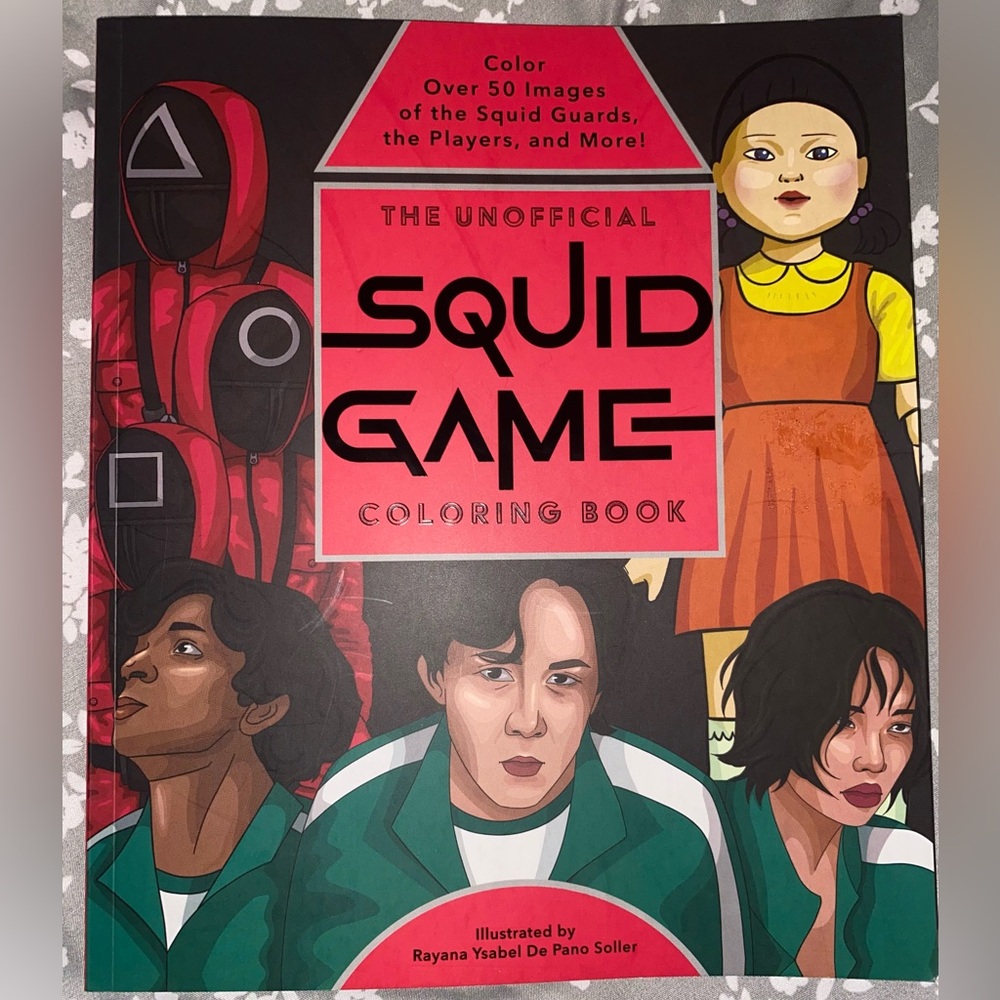 Unofficial Squid Game Coloring Book